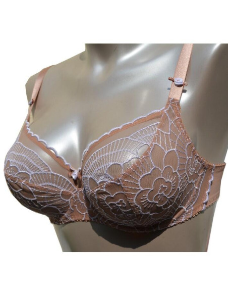 Soutien Gorge Elixir Corail Imprimé dentelle