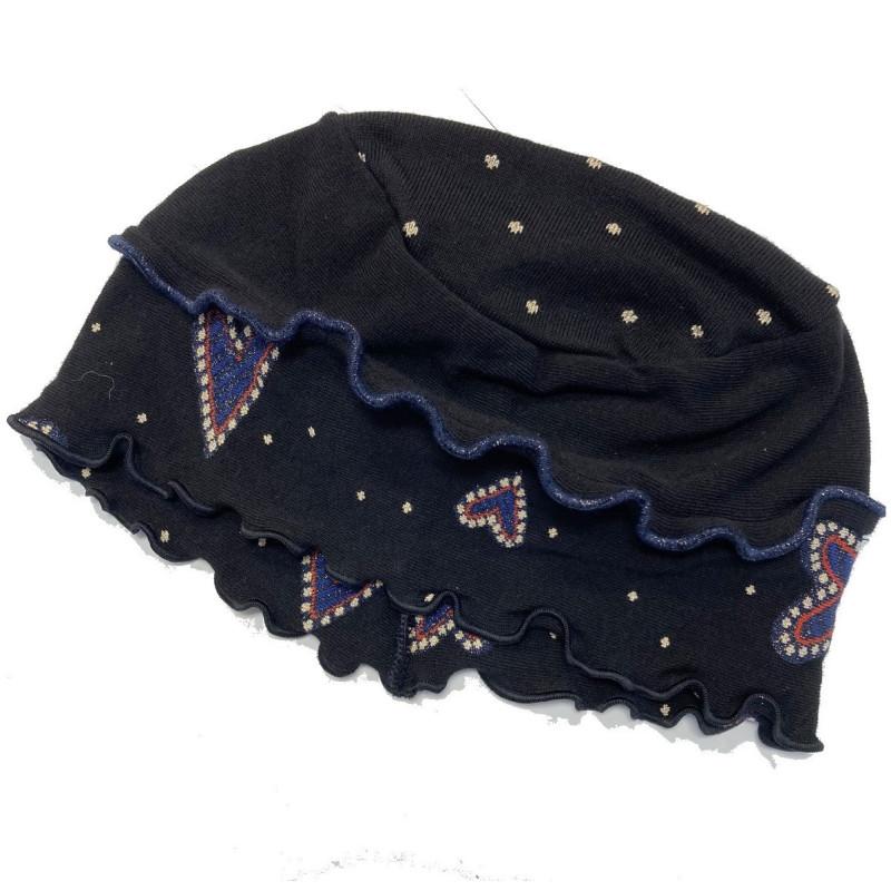 Bonnet Berthe aux Grands Pieds jolis Cœurs