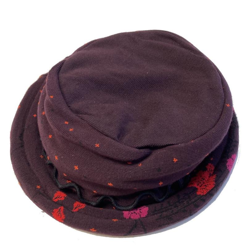 Chapeau Berthe aux grands Pieds Bouquet De roses