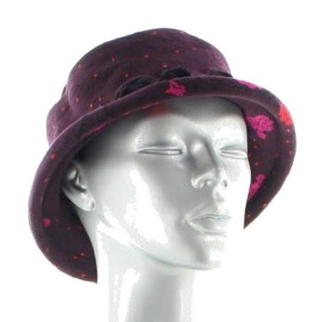 Chapeau Berthe aux grands Pieds Bouquet De roses