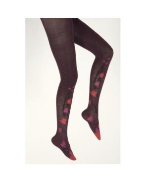 collant-berthe-aux-grands-pieds-hiver-coton-bordeaux-roses-rouges