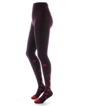 collant-berthe-aux-grands-pieds-hiver-coton-bordeaux-roses-rouges