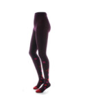Collant Berthe aux grands Pieds hiver Bordeaux Fleuris