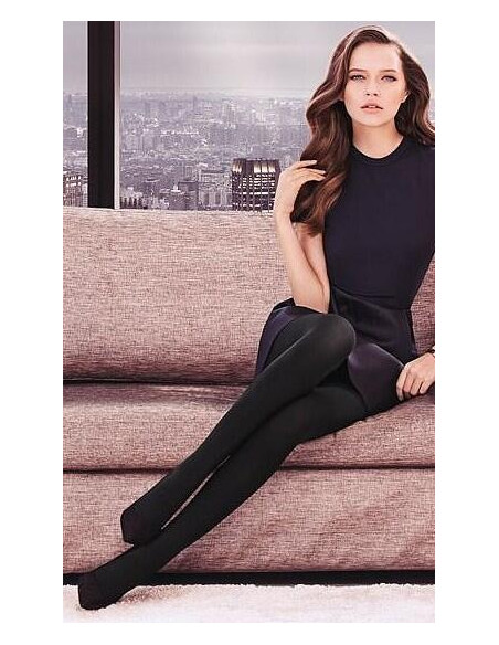 Collant Coton Fin Le Bourget noir