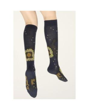 Mi bas Berthe aux Grands Pieds Hiver Tournesol