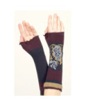Mitaines Berthe aux grands Pieds Kimono Fleuri