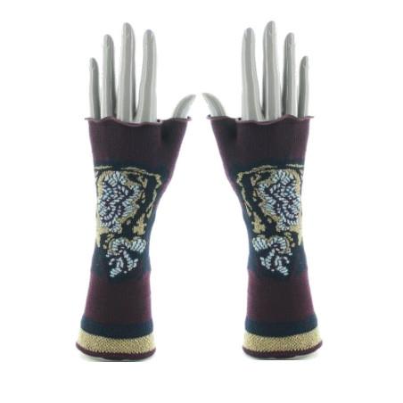 Mitaines Berthe aux grands Pieds Kimono Fleuri