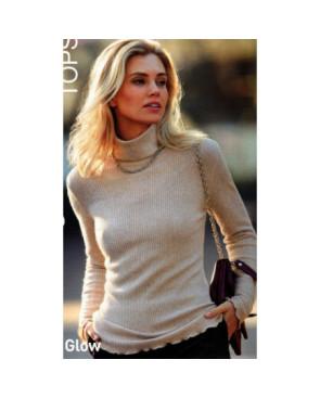 Top-Manches-longues-col-roulé-Janira-cotes-brillantes-beige-porté-doré-1070309