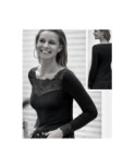 T Shirt Janira dentelle Greta Modal