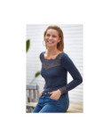 T Shirt Janira dentelle Greta Modal