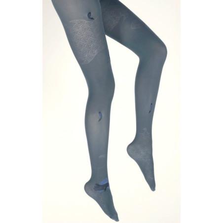  Collant-Lycra-Berthe-aux-grands-pieds-Vagues-et-poissons-pétrole-marine