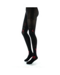 Collant Lycra Berthe aux grands Pieds noir vagues et poissons rouges