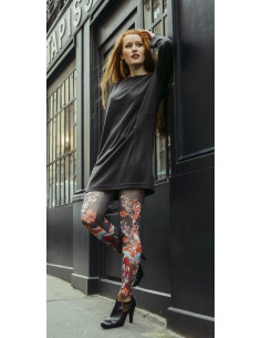 Collant sans pieds Marieantoilette Petit matin 2