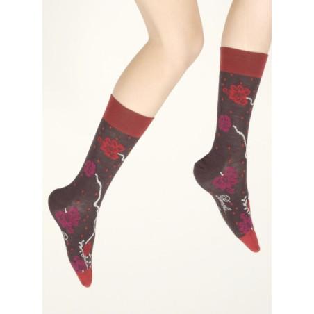  Chaussettes-Berthe-aux-grands-pieds-HIVER-laine-BAG20F-4-bouquet-fleuri