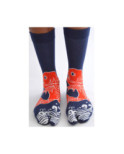 Chaussettes Japonaises Carpes Koi Bleues