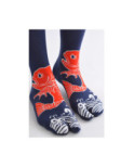Chaussettes Japonaises Carpes Koi Bleues