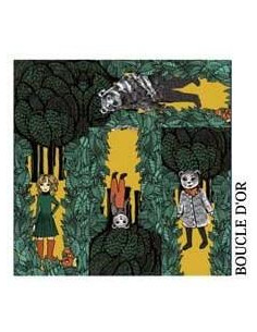 Carré Marieantoilette boucle d'or