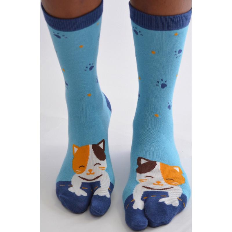 Chaussettes Japonaises Jolis Chatons