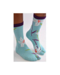 Chaussettes Japonaise Fleurs de Lotus