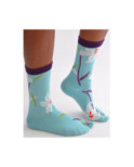 Chaussettes Japonaise Fleurs de Lotus