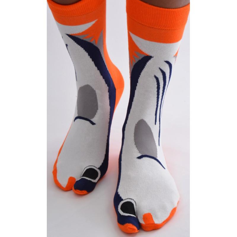 Chaussettes Japonaises Poissons Ludiques