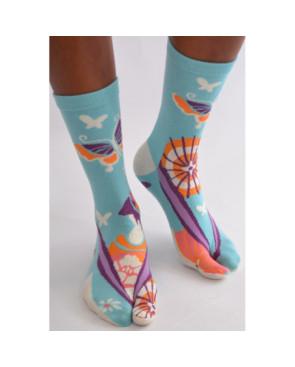 Chaussettes Japonaise La Fille aux Papillons