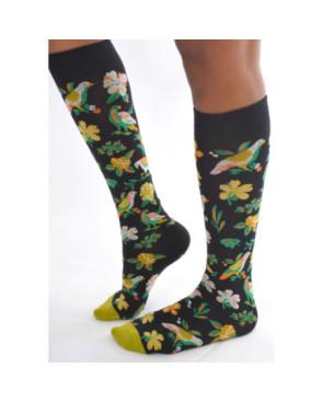Mi Bas Les Petits Caprices oiseaux fleuris
