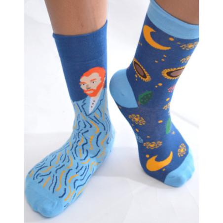 Chaussettes Art Museum Portrait de Van Gogh