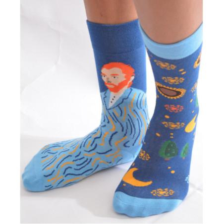 Chaussettes Art Museum Portrait de Van Gogh