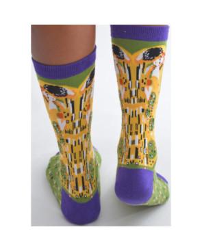 Chaussettes Le Baiser de Klimt Art Museum