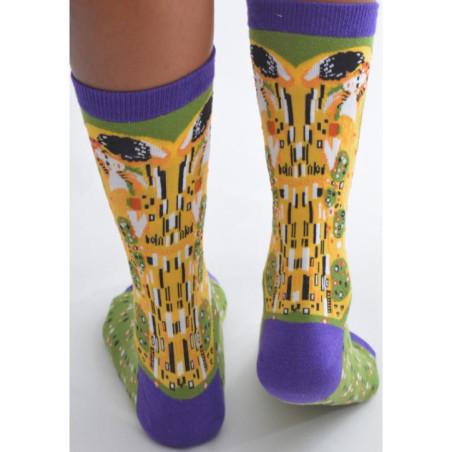 Chaussettes Le Baiser de Klimt Art Museum