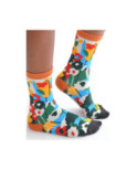 Chaussettes Bouquet Fleuries Psychédélique