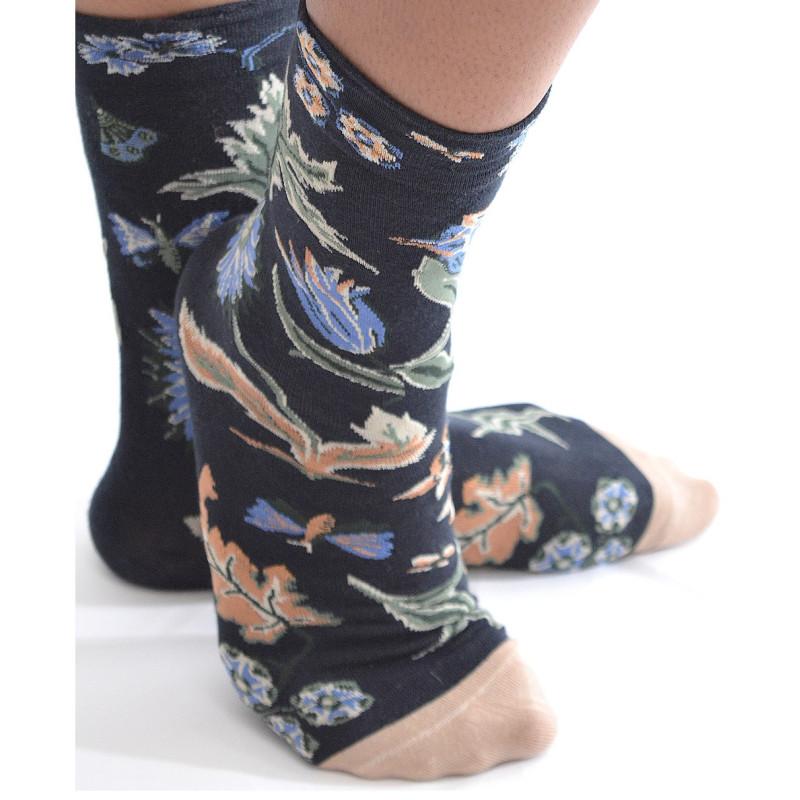 Chaussettes Fleurs et Papillons
