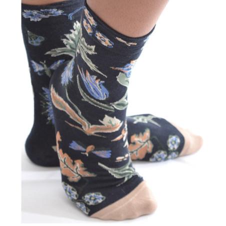 Chaussettes Fleurs et Papillons