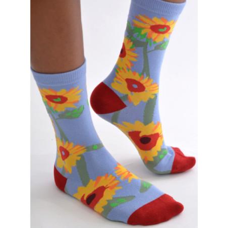 Chaussettes-les-petits-caprices-hibiuscus-au-printemps-profil