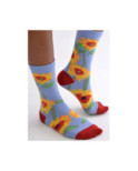 Chaussettes Ciel Bleu Hibiscus coton
