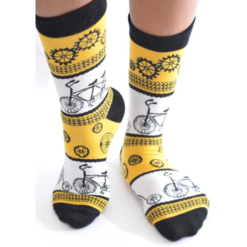 Chaussettes Fan de Vélos et braquets