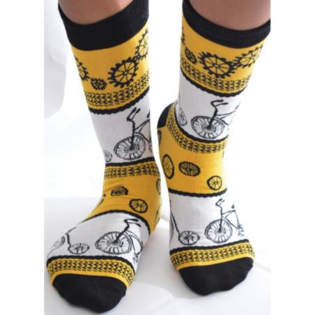 Chaussettes Fan de Vélos et braquets