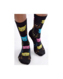 Chaussettes  Chats rigolo Mangas psychédéliques
