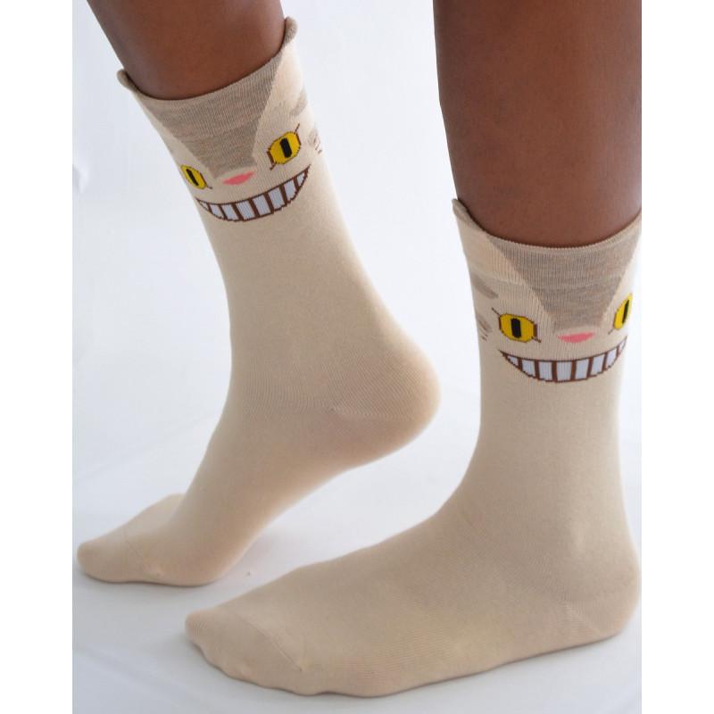 Chaussettes Ghibli Catbus Corde Totoro