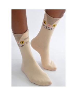 Jambières Coton et dentelle Grises 2