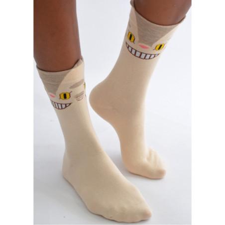 Chaussettes Ghibli Catbus Corde Totoro