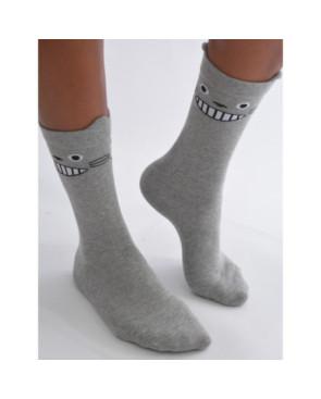 Chaussettes Ghibli Catbus Gris Totoro