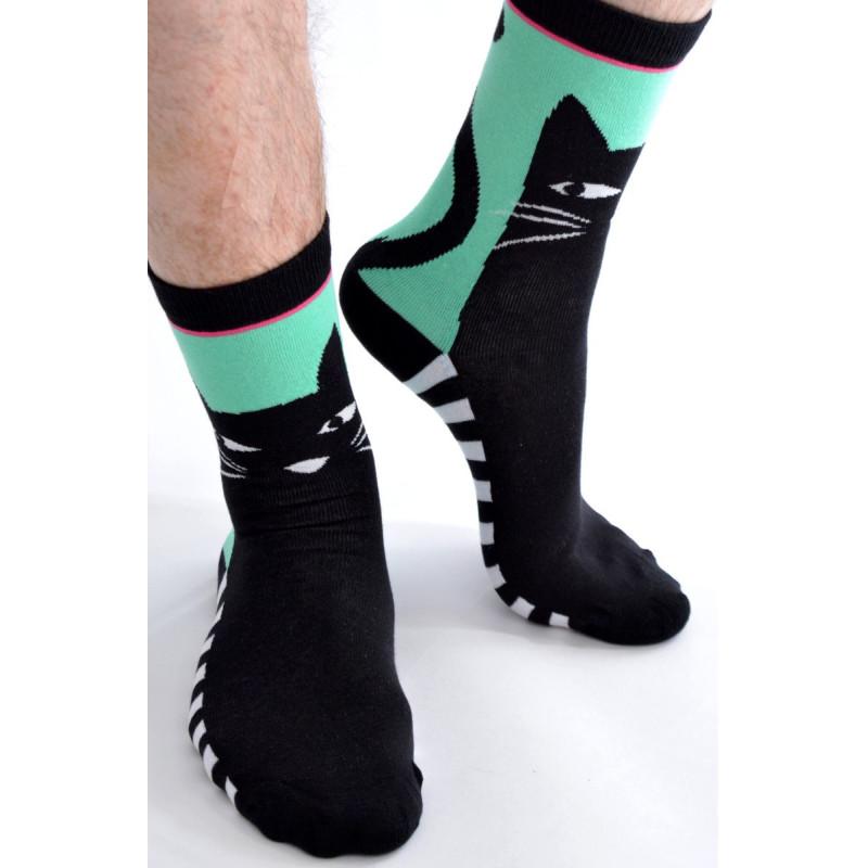 Chaussettes Chat Noir Manga