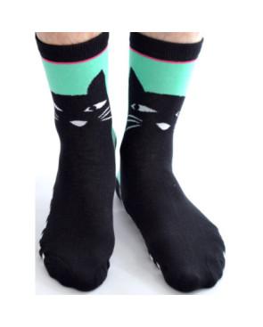 Chaussettes Chat Noir Manga