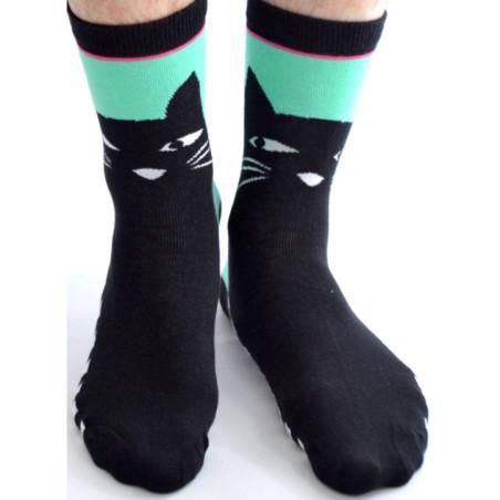 Chaussettes Chat Noir Manga