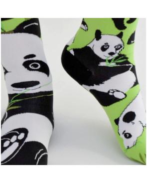 Chaussettes asymétriques Panda
