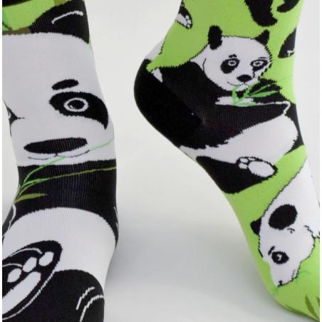 Chaussettes asymétriques Panda