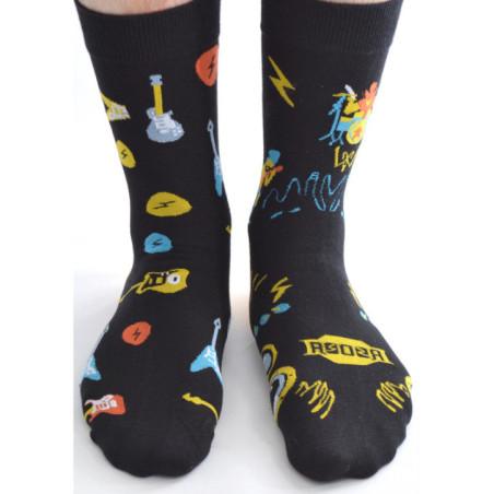 Chaussettes Asymétrique Rock et Festival