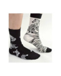 Chaussettes Asymétriques Zébres Ludiques
